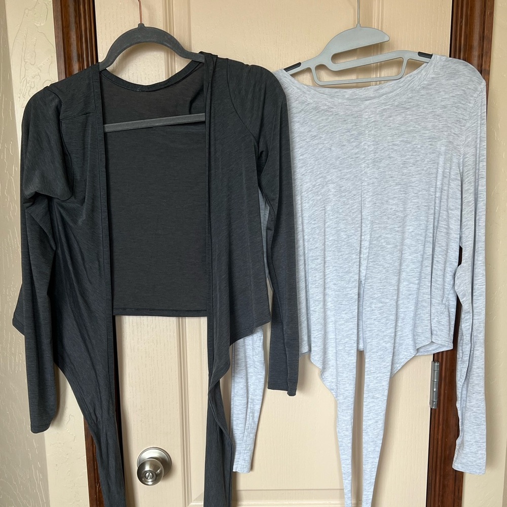 Two tie tops!!